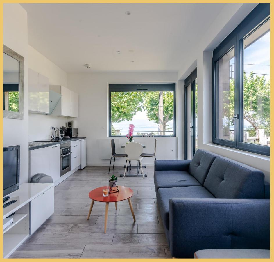 Appartement Cozy 1 Panoramique Lac Leman تونو لي با المظهر الخارجي الصورة